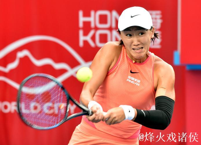 香港网球公开赛：张帅直落两盘挺进女单次轮，王曦雨遗憾止步